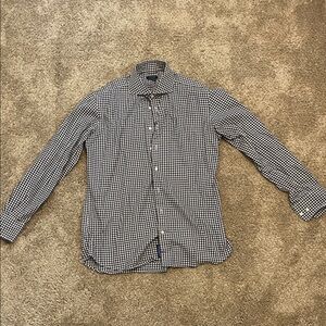 Suitsupply Monochrome Checkered Shirt